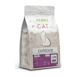 PERRO Cat Premium Outdoor, 400 g – energiereiches Trockenfutter für Freigänger