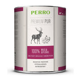 PERRO Premium Pur Wild & Geflügel, Tray mit 6 × 800 g – Fleisch-Nassfutter für Hunde